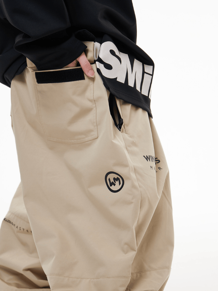 Tolasmik WINGLESS 3L Baggy Snow Pants - Unisex - Snowears- snow pants