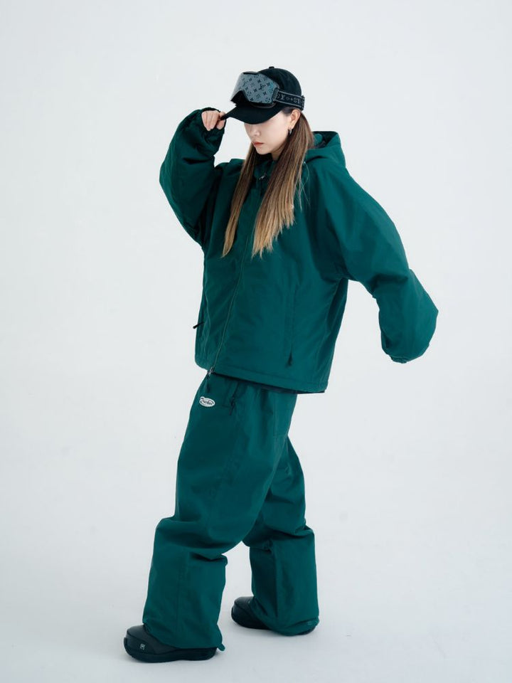 TRICKER Forest Green Bliss Snow Suit - Women's - Snowears- Suits