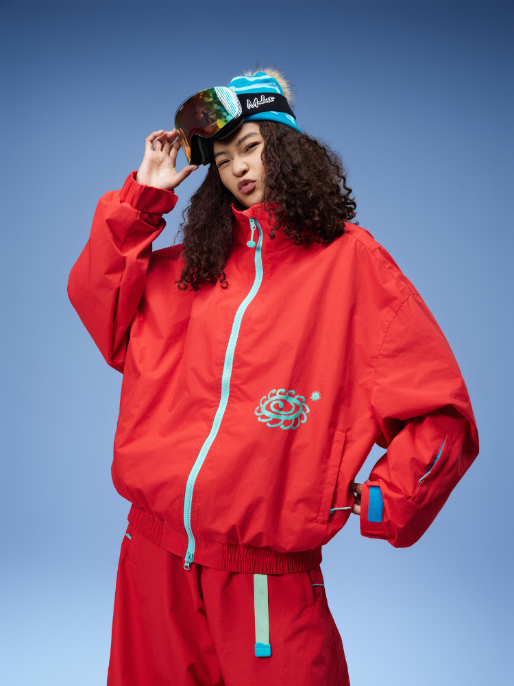 OddyEddy Apollo Snow Jacket - Unisex Red OddyEddy | Snowears.com