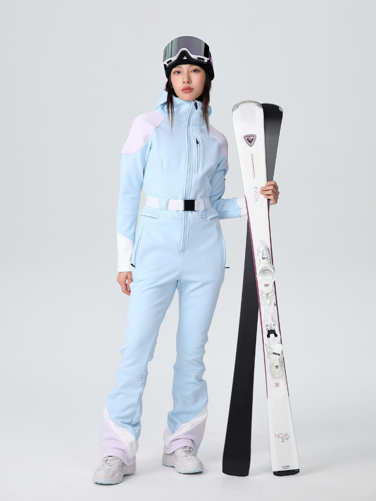 Searipe Wonderland Slim Ski Overall - Women's Blue Searipe | Snowears.com