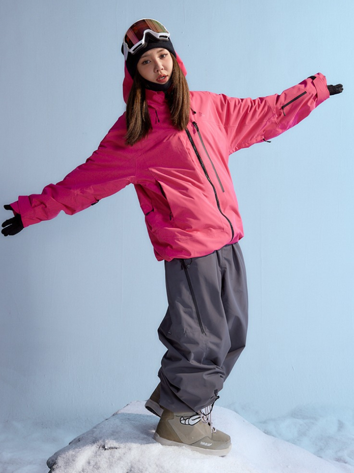 NANEND Classic 3L Fleece Snow Pants Snowears