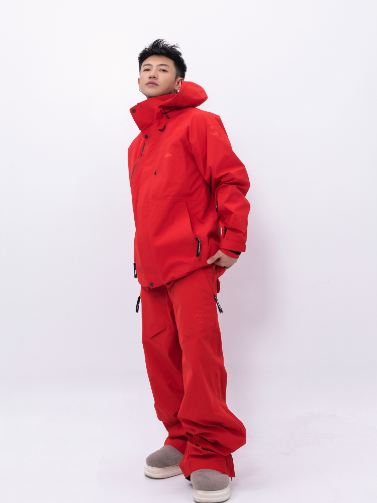 Drysnow Popping 3L Shell Ski Jacket - Men's - Snowears- Ski/Snowboard Jackets
