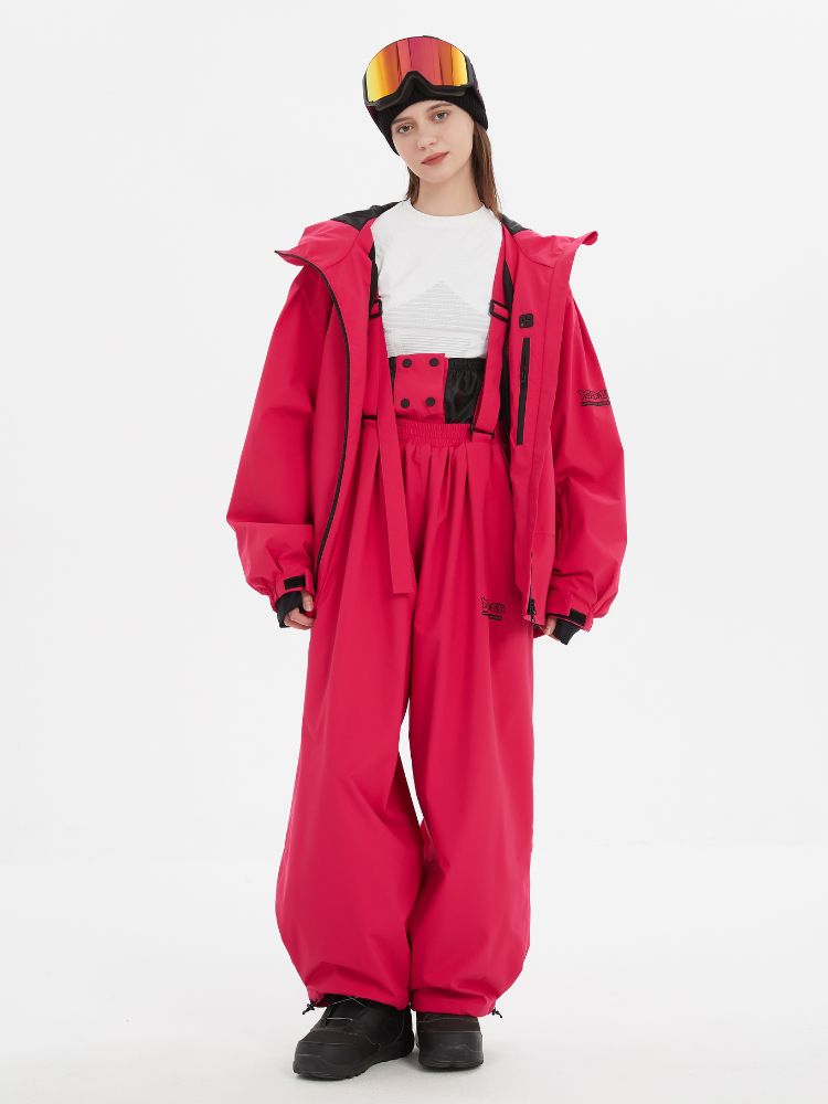 Doorek Suspender Baggy Snow Pants - Unisex | Snowears