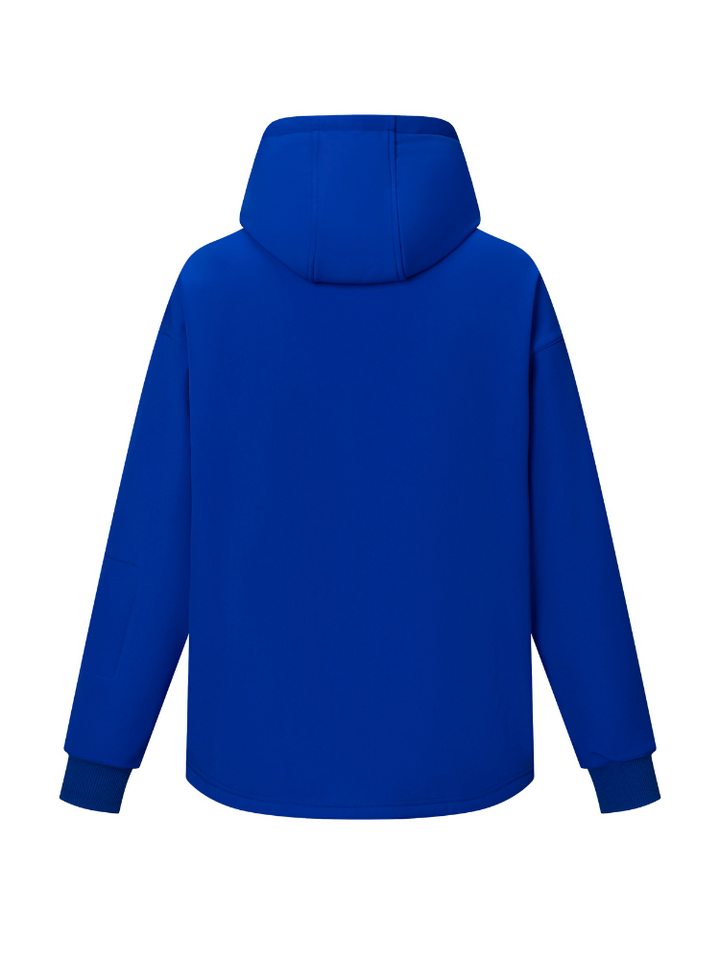 RenChill Klein Blue 3L Fleece Ski Hoodie - Men's - Snowears- Hoodies & Sweaters