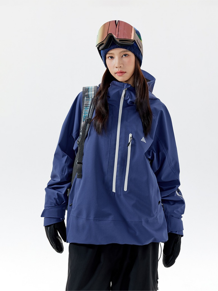 NANEND Urban 3L Pullover Ski Jacket - Unisex - Snowears- Ski/Snowboard Jackets