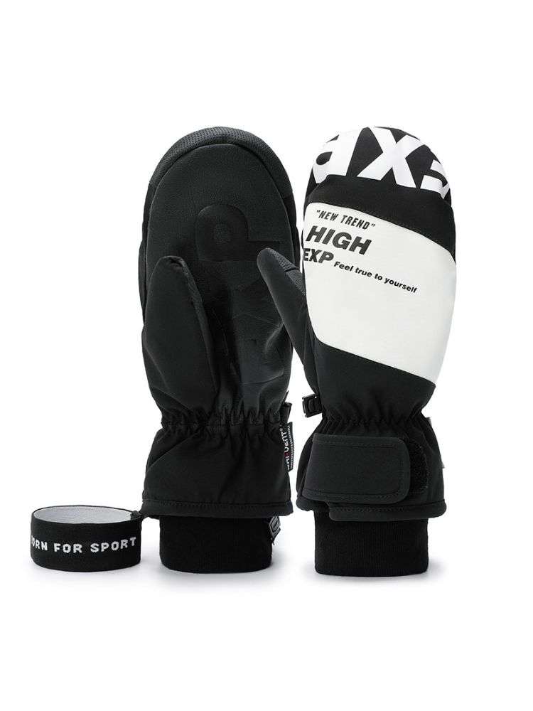 High Experience Unisex Carving Ski Mittens - Snowears- gloves