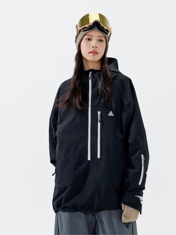 NANEND Urban 3L Pullover Ski Jacket - Unisex - Snowears- Ski/Snowboard Jackets