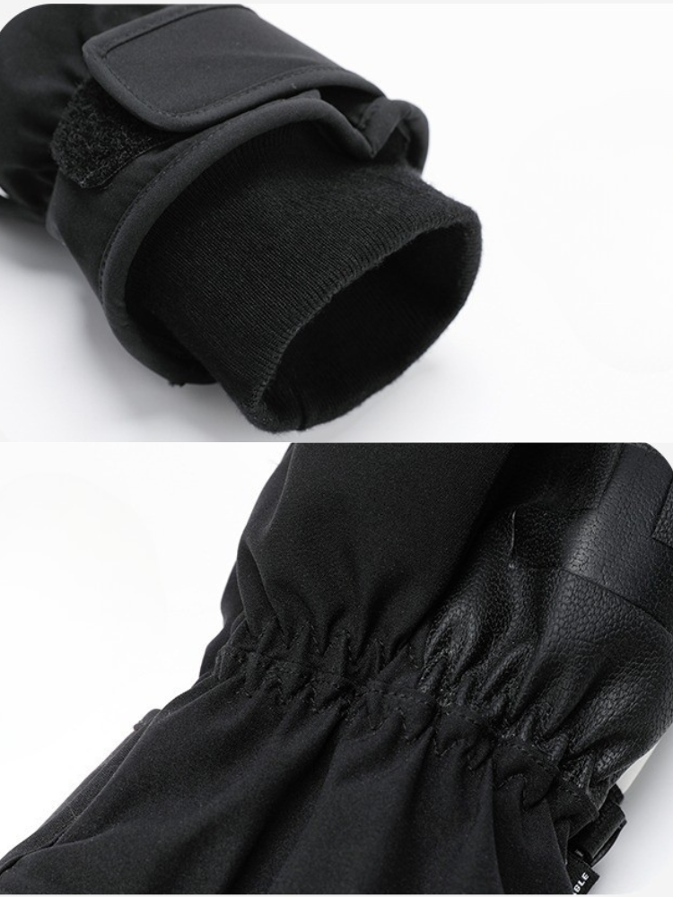 High Experience Unisex Carving Ski Mittens - Snowears- gloves