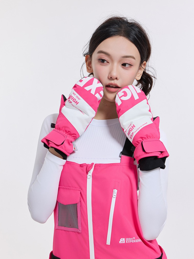 High Experience Unisex Carving Ski Mittens - Snowears- gloves