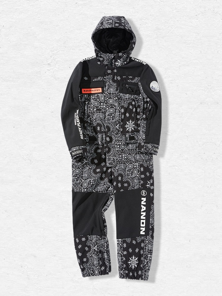 NANDN Kids Little Expedition Snow One Piece - Snowears- kids one piece