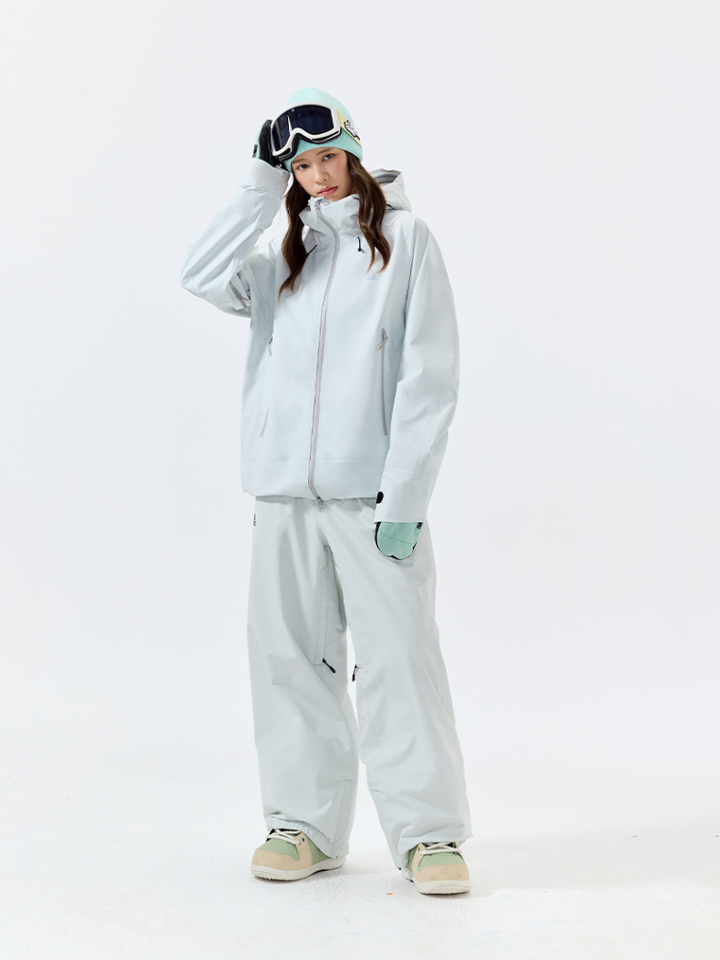 NANEND Fleece 3L RECCO® Ski Pants - Unisex - Snowears