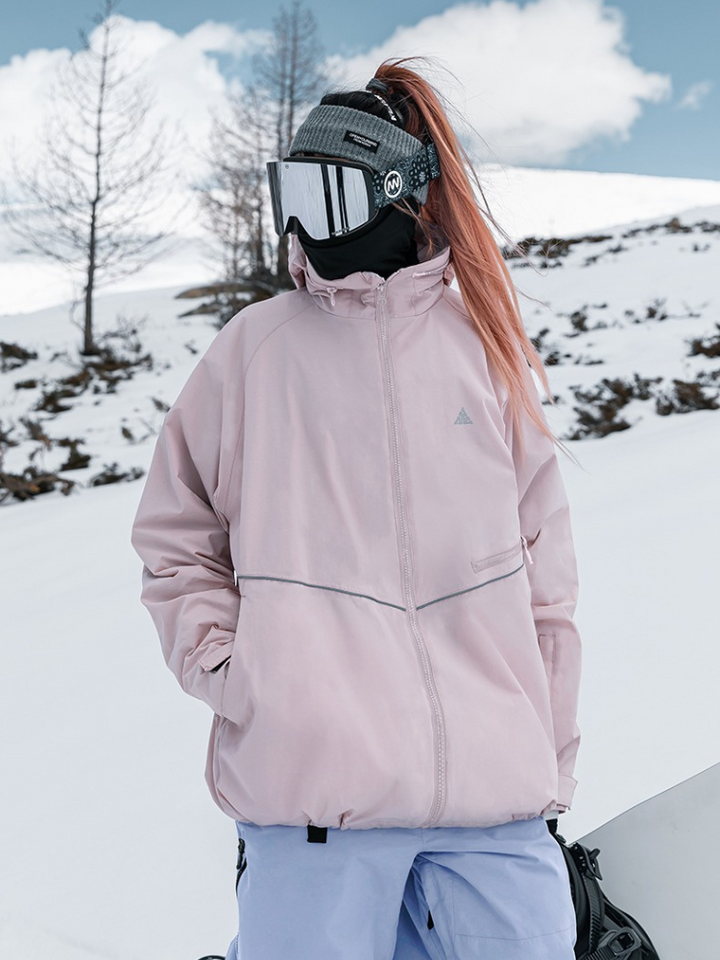 NANEND Sky Pink Purple Ski Suit - Women's - Snowears- Suits