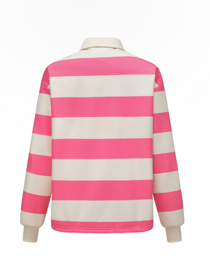 RenChill Striped Polo 3L Ski Pullover - Women's - Snowears- Hoodies & Sweaters