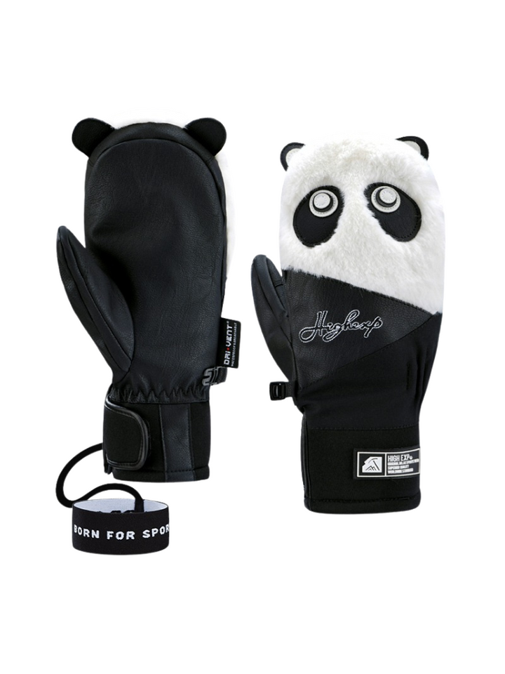 High Experience Unisex Plush Cute Ski Mittens - Snowears- gloves