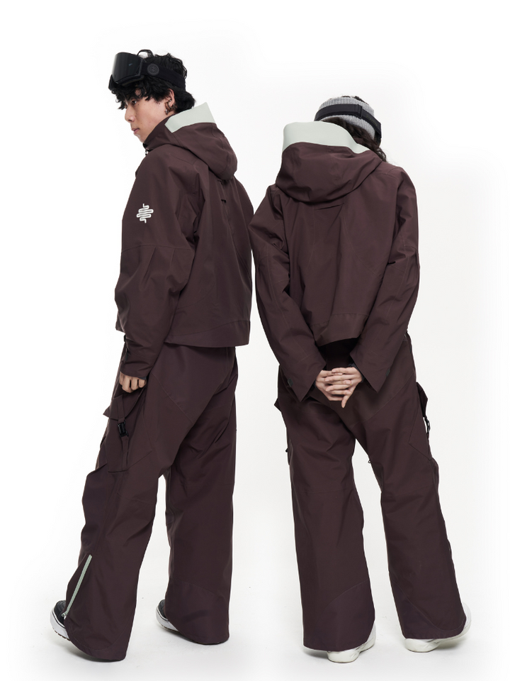 LITAN Glacier 2L Bibs Snow Pants - Unisex -https://item.taobao.com/item.htm? - Snowears- bib pants