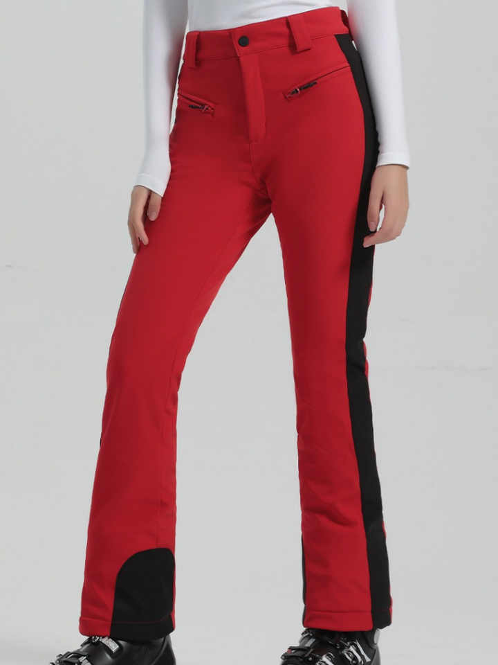 Gsou Snow Elegant High Waist Stretch Pants - Women's - Snowears- pants