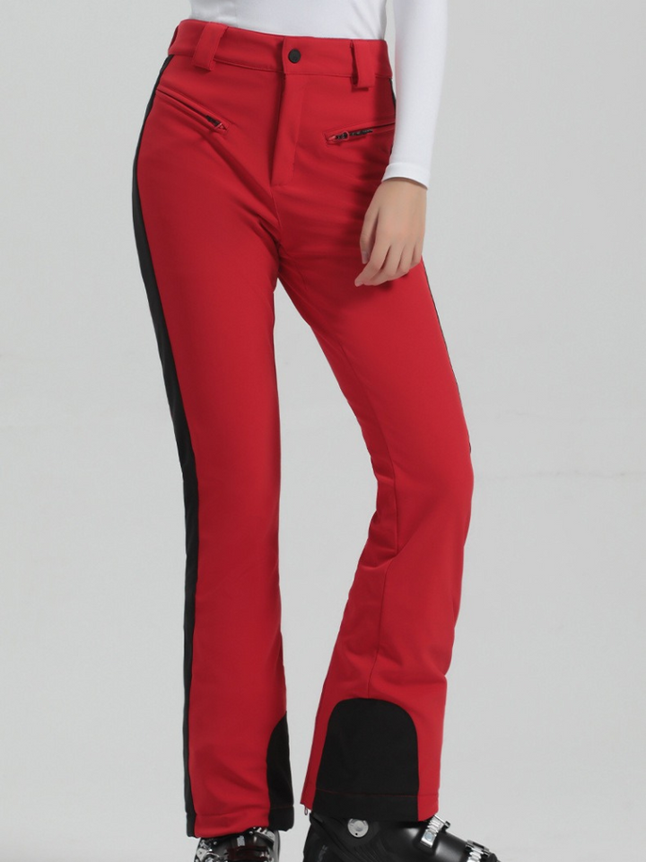 Gsou Snow Elegant High Waist Stretch Pants - Women's - Snowears- pants