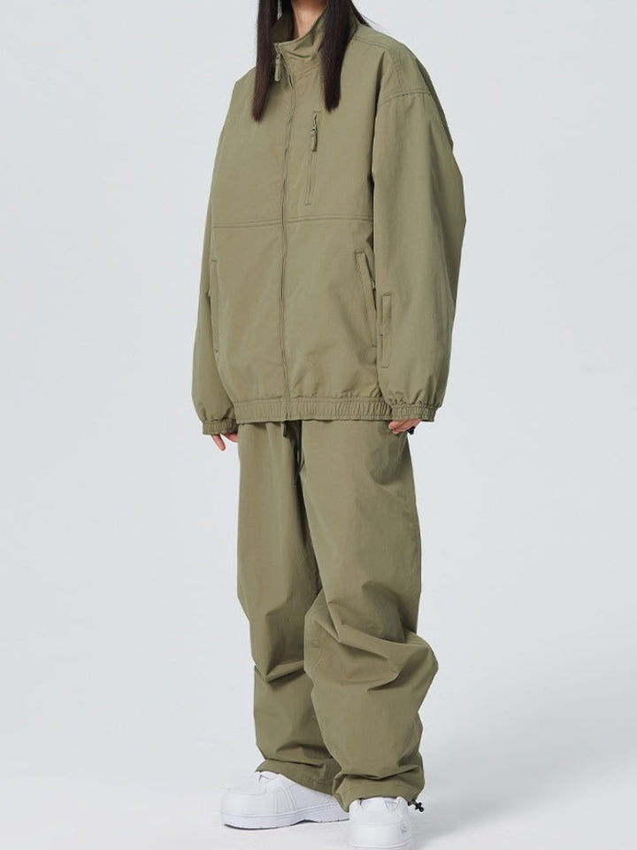 Searipe Baggy Style Monochrome Shell Snow Suit - Women's - Snowears- Suits