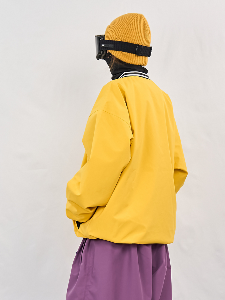 Doorek Baseball V-Neck Ski Pullover - Unisex - Snowears