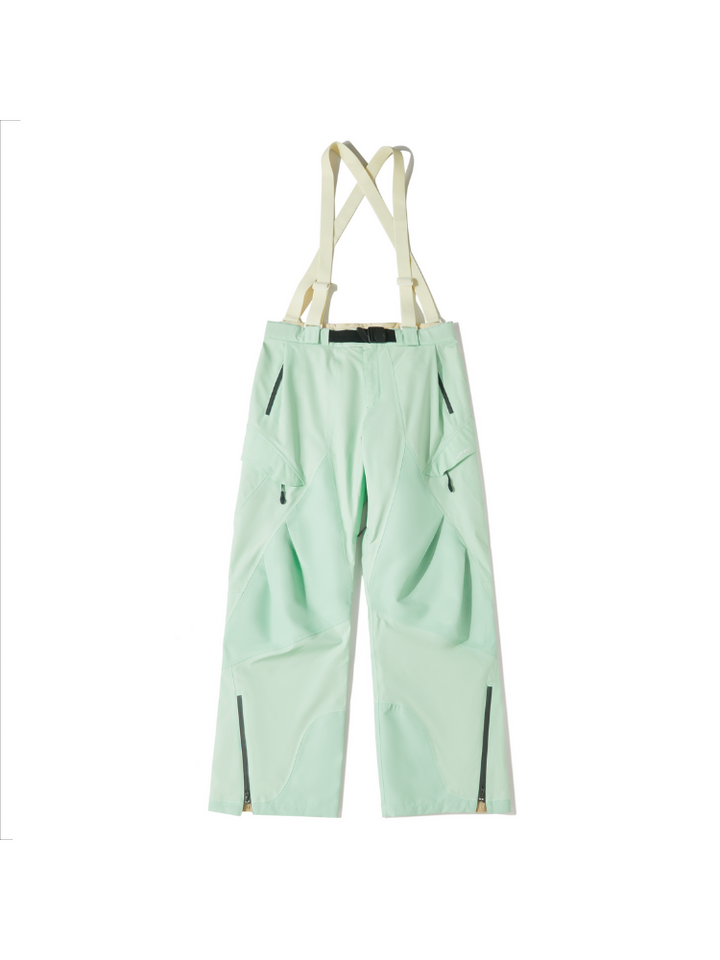 LITAN Gradient Color Mountain Snow Pants - Women's - Snowears- bib pants