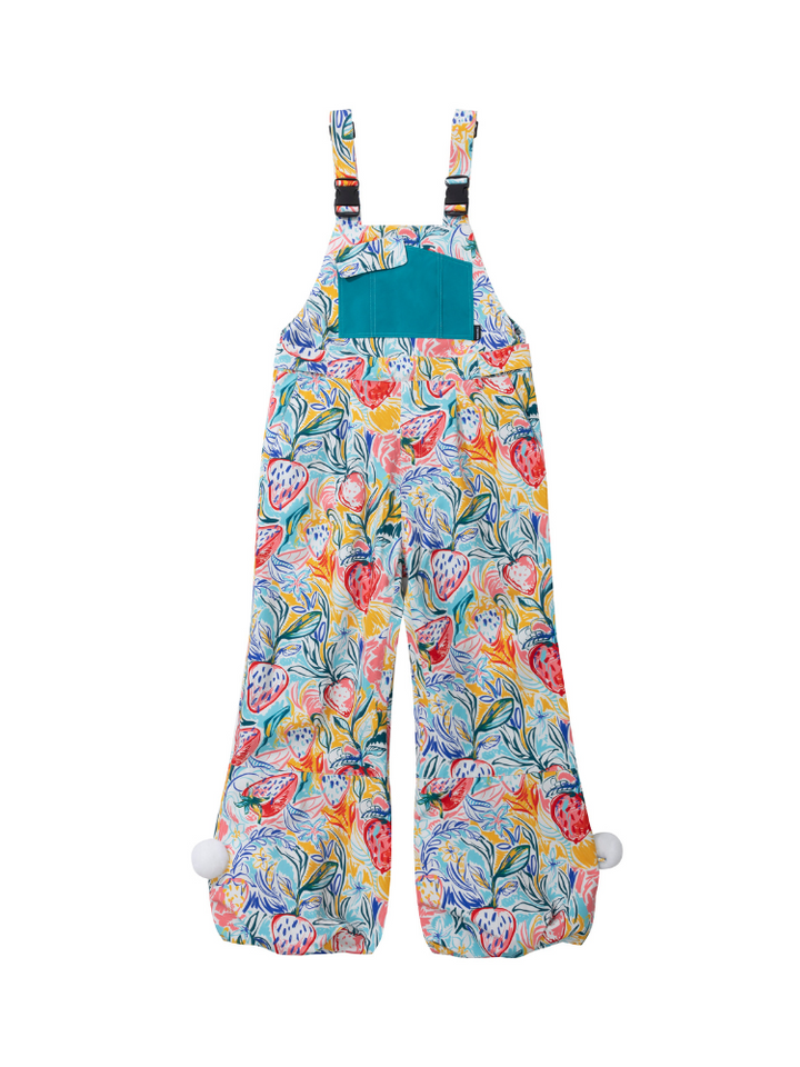 RenChill Glacier Floral 3L Ski Bib Overalls - Women's - Snowears- bib pants