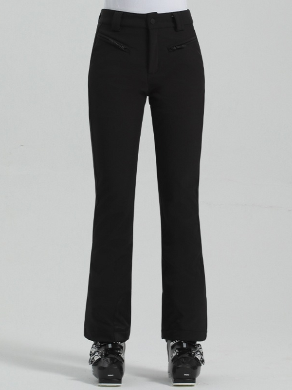 Gsou Snow Elegant High Waist Stretch Pants - Women's - Snowears- pants