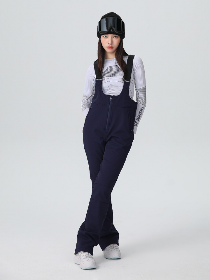 Searipe Sleek Dynamic Snow Bibs - Women's -需改尺码 - Snowears- Pants