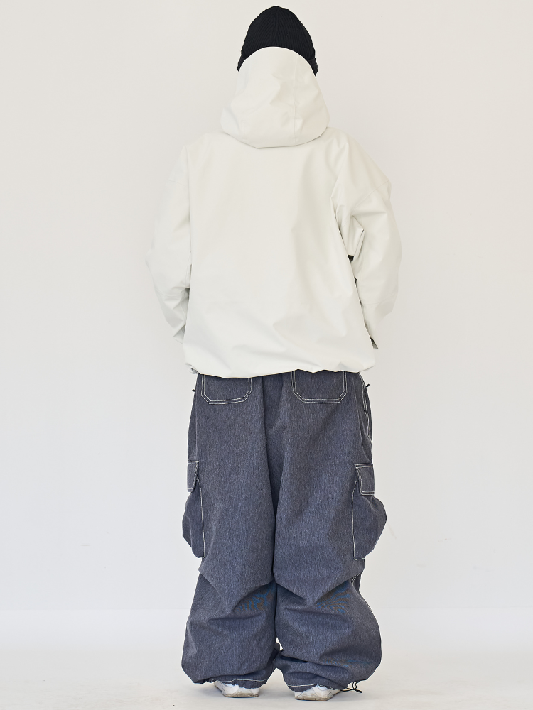SnoWears X Taevis All-Terrain Baggy Cargo Snow Trousers - Unisex - Snowears- snow pants