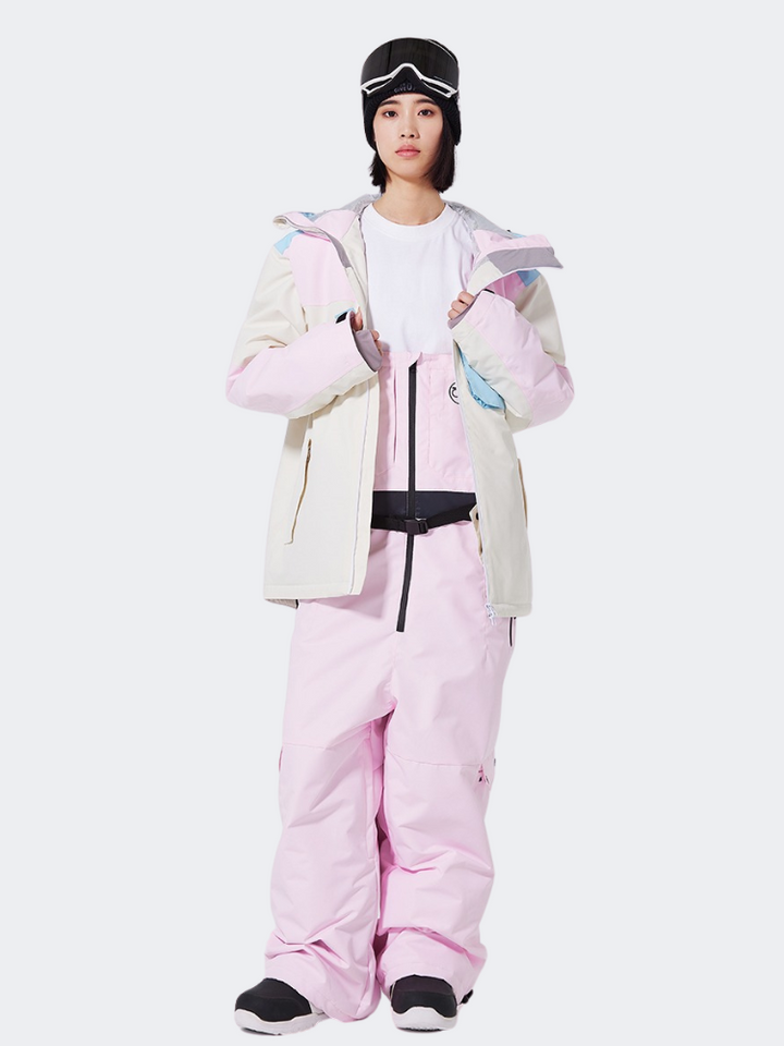 ARCTIC QUEEN Snowboard Jacket & Bib Pants Set - Women's - Snowears- Suits