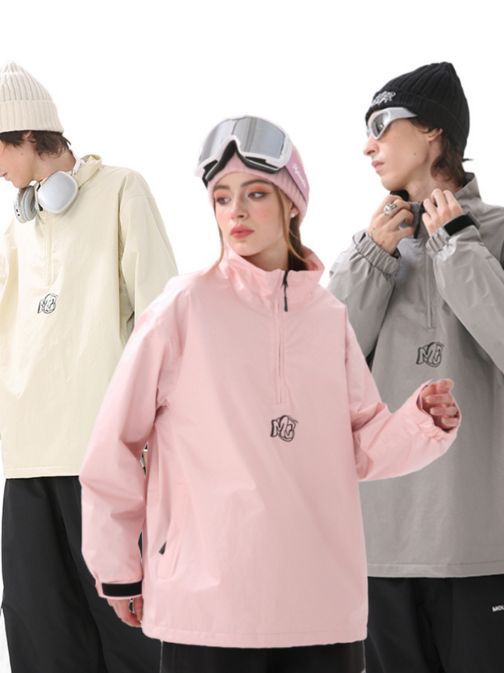 Molocoster Classic Half-Zip Snow Outwear - Unisex - Snowears- Jackets