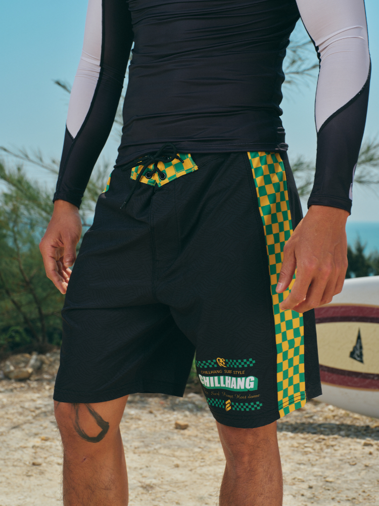 CHILLHANG Formula 1 Board Shorts - Men's Black ChillHang | Snowears.com