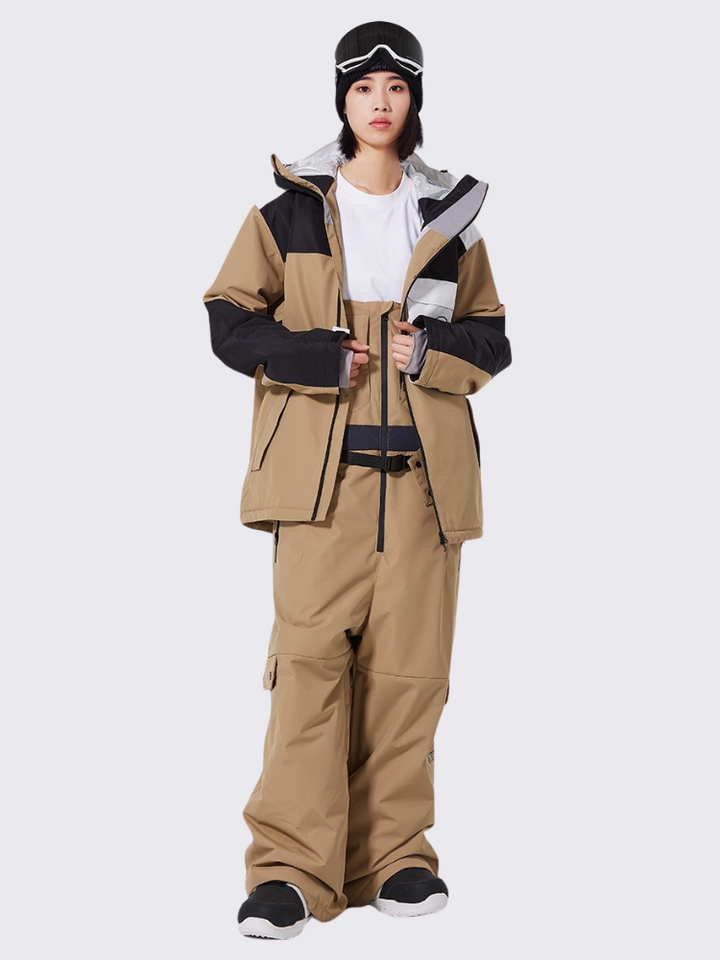 ARCTIC QUEEN Snowboard Jacket & Bib Pants Set - Women's - Snowears- Suits