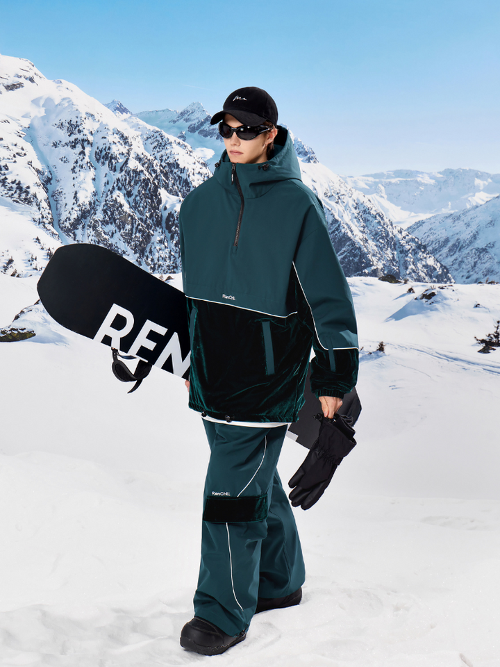 RenChill 3L Velvet Baggy Snow Suit - Men's - Snowears- Suits