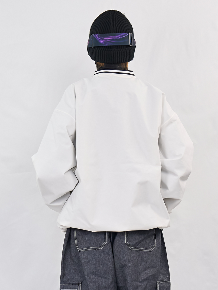 Doorek Baseball V-Neck Ski Pullover - Unisex - Snowears