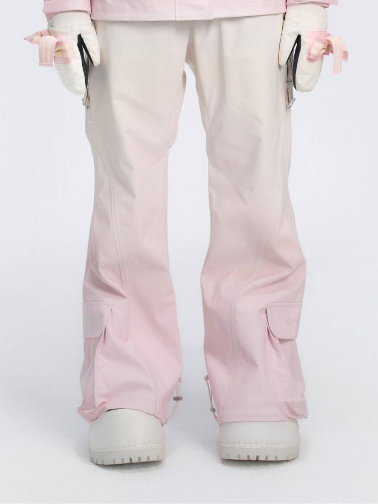BCG Sakura Gradient Bow Ski Pants - Women's Light Pink BCG | Snowears.com
