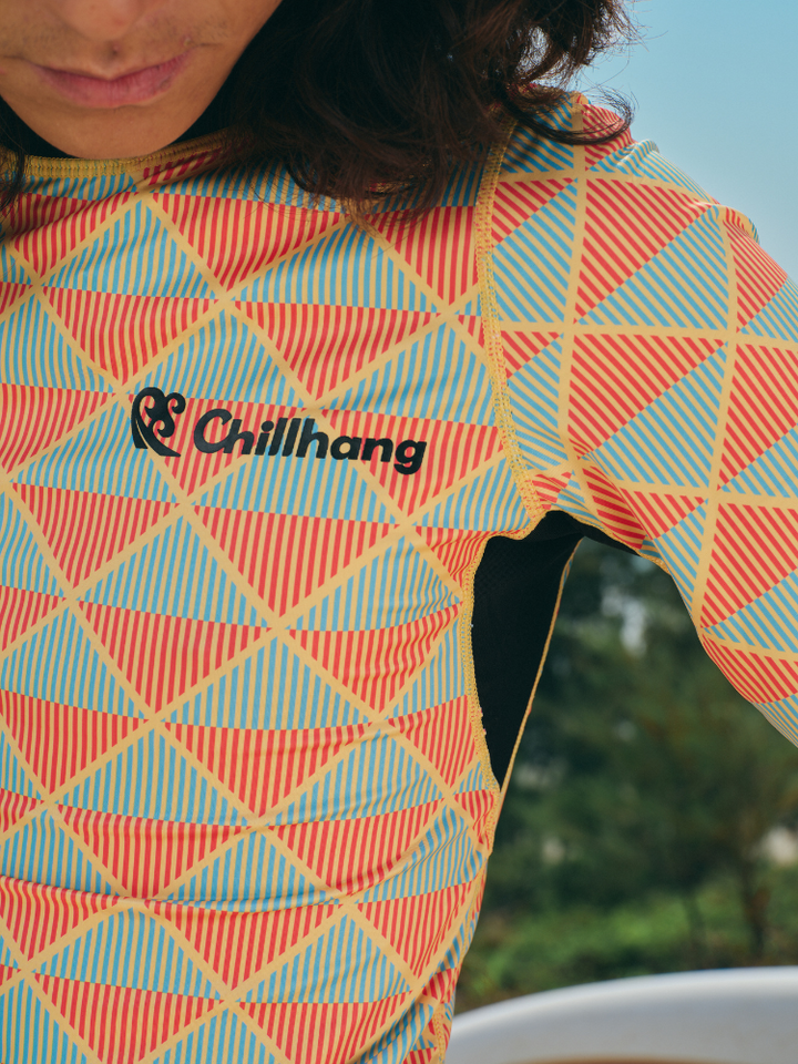 CHILLHANG WaveFlex Short Sleeve Rash Guard - Men's - Snowears- T-Shirts