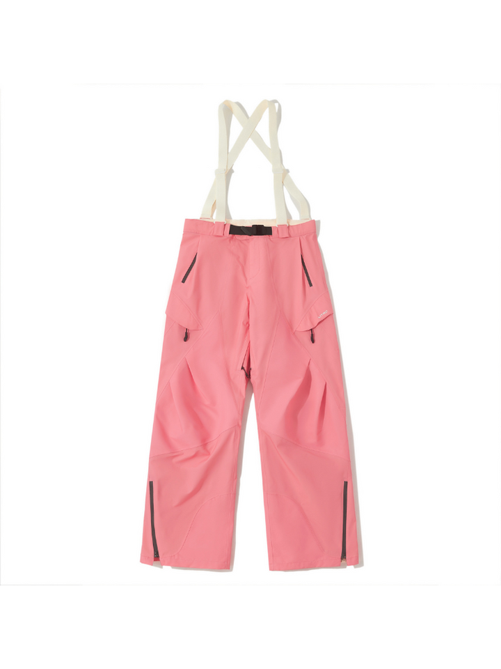 LITAN Gradient Color Mountain Snow Pants - US Only - Snowears- bib pants