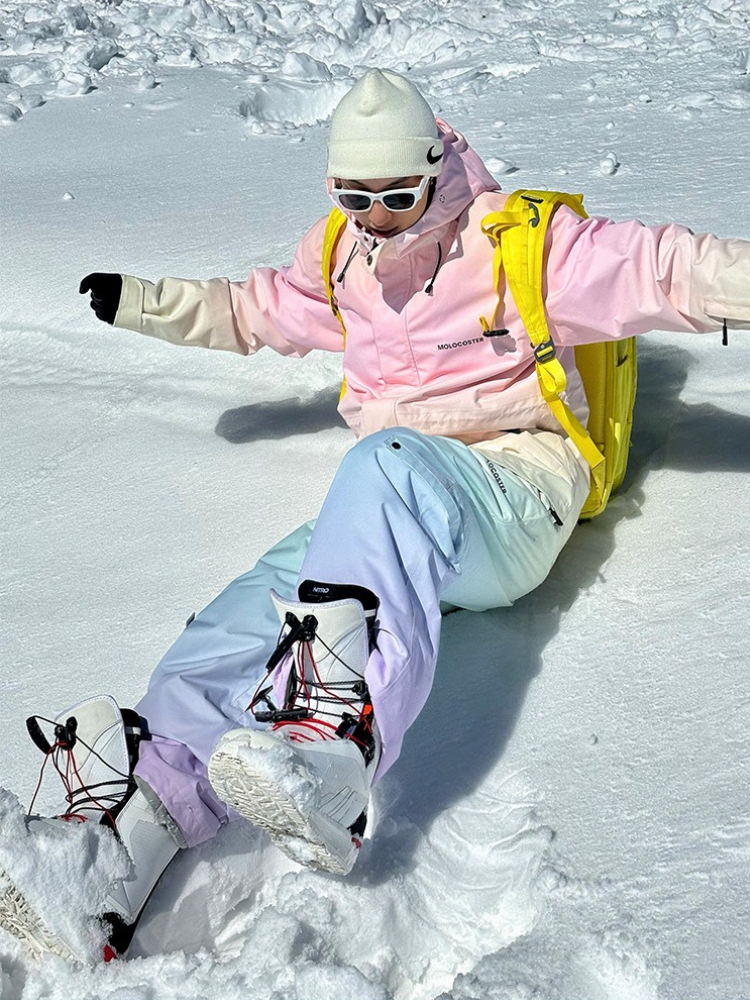 Molocoster 3L Rainbow Unicorn Snow Suit - Women's