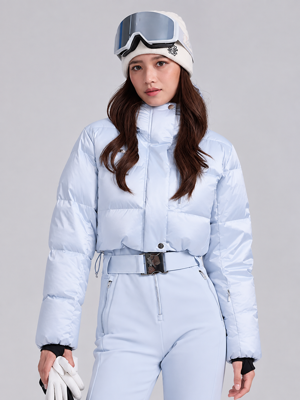 Solkee Elegant Down Ski Jacket – Women’s