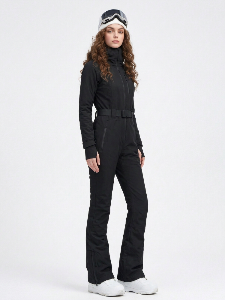Doorek Slim Ski Jumpsuit [Limited Region] Black Doorek | Snowears.com