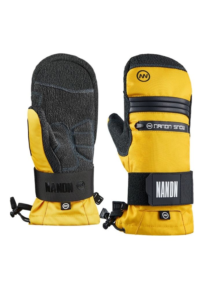 NANDN WristGuard Pro KEVLAR Snowboarder Mitten - Snowears- Gloves & Mittens