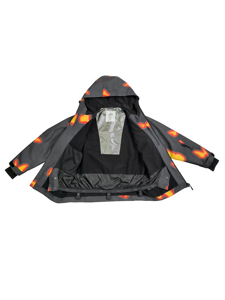 Molocoster Flame Butterfly Snow Suit - Unisex - Snowears- Suits