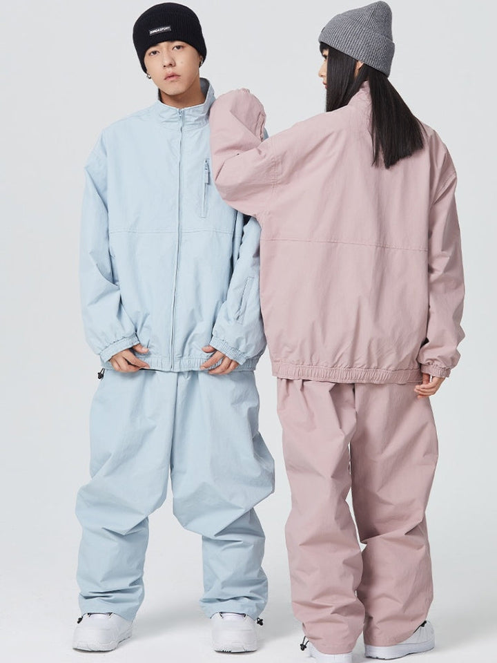 Searipe Baggy Style Monochrome Shell Snow Suit - Women's - Snowears- Suits