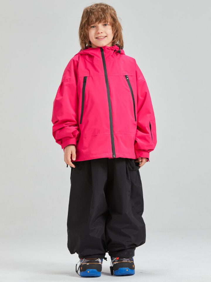 Doorek Kids Rabbit Ears Hooded Jacket - Snowears- Ski Jacket