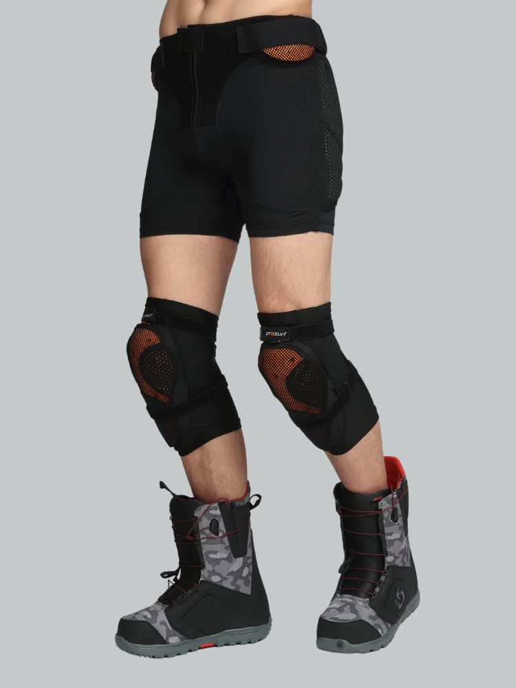 Doorek Snowboarding Impact Pro Hip & Knee Pads - Men's Hip Protection Doorek | Snowears.com