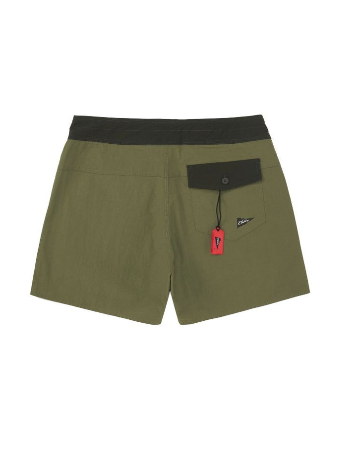 CHILLHANG Army Green Men's Fitness Shorts - Snowears- shorts