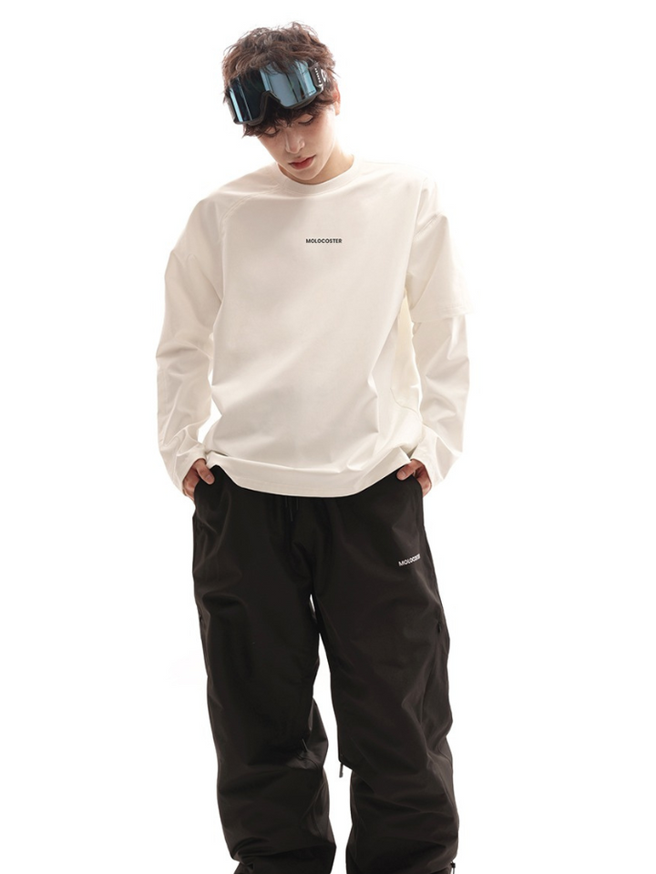 Molocoster Double Layer Sleeves Hoodie - Snowears-snowboarding skiing jacket pants accessories