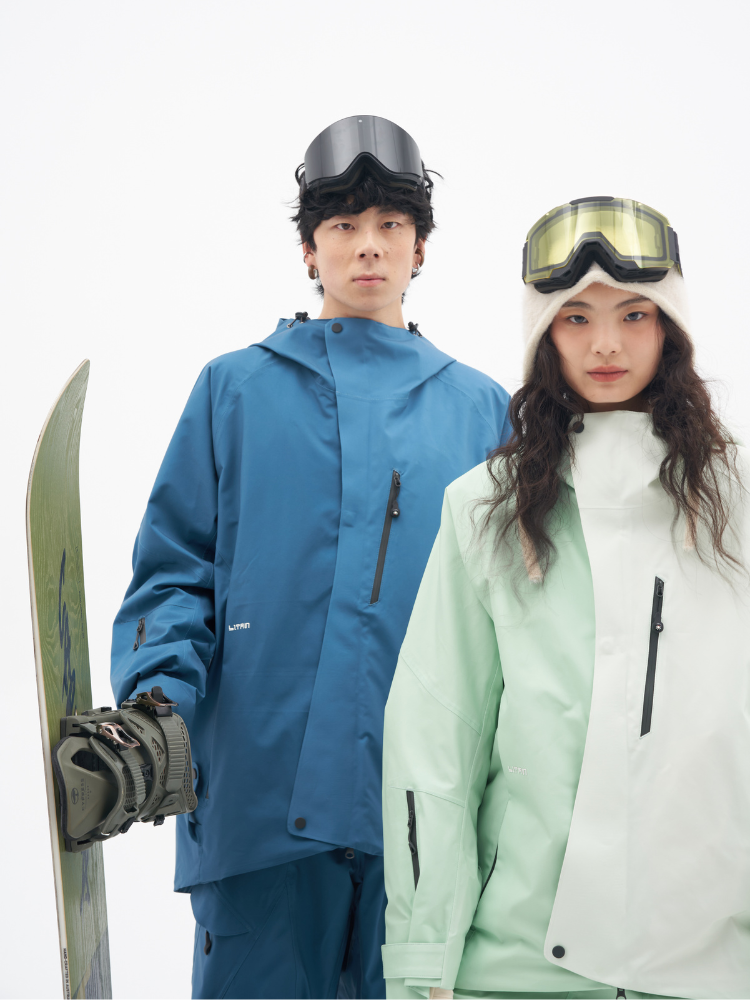 LITAN Gradient Color Mountain Snow Jacket - Women's LITAN | Snowears.com