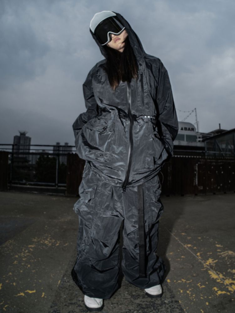 POMT CleanF Wrinkle Baggy Snow Jacket - Women's - Snowears- Womens snowboard/Ski Jackets