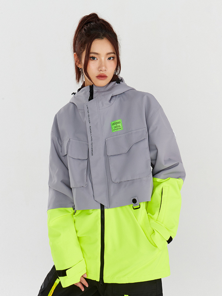 NANDN X DOLL Colorblock Insulated Ski Jacket - Women's - Snowears- Jackets